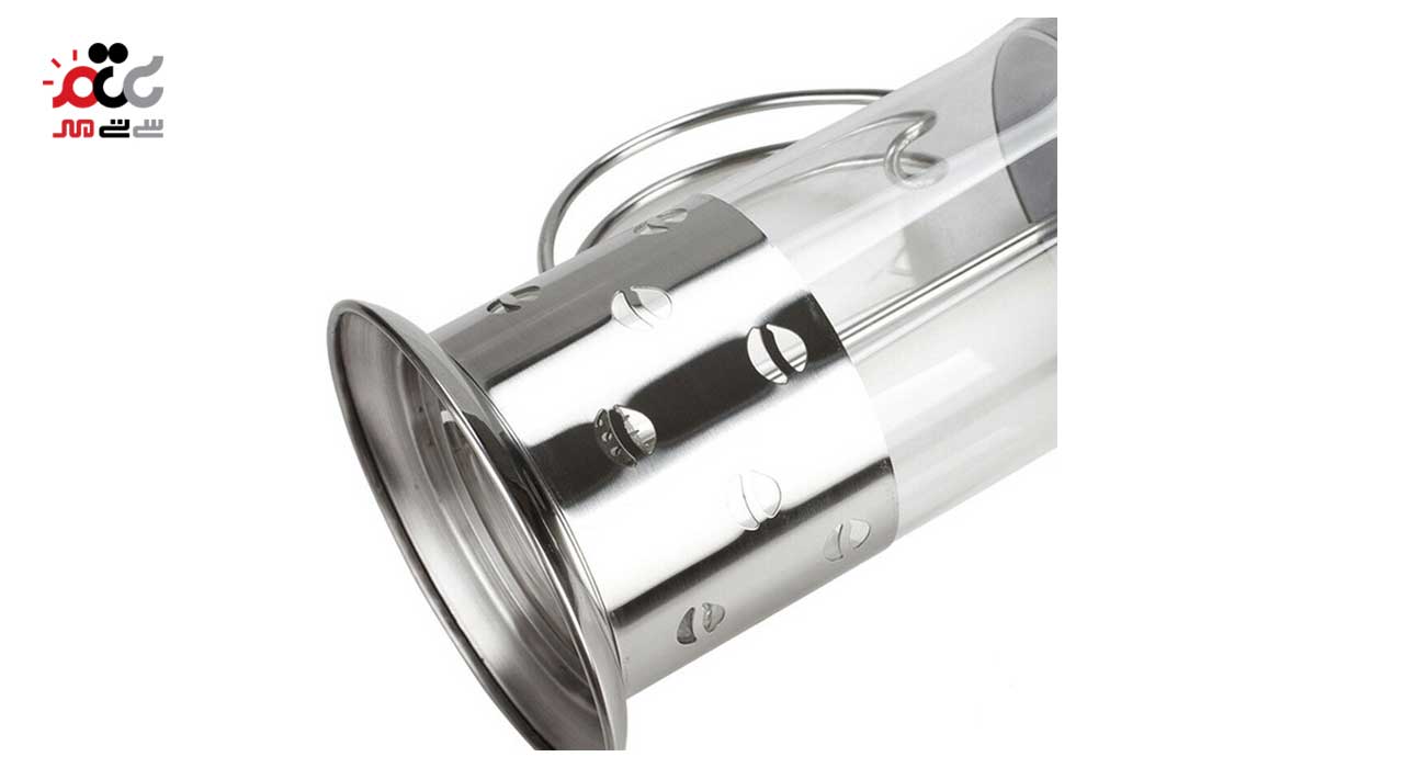 لیوان دمنوش ساز فرنچ مدل شنل فلزی کد 9115