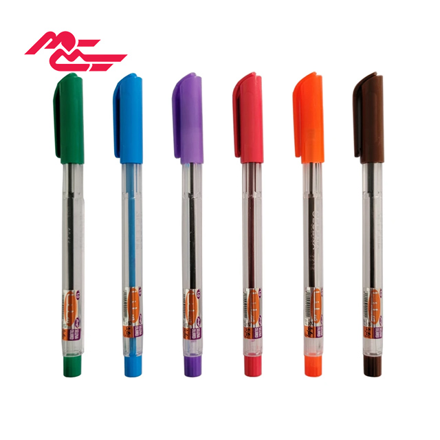 خودکار سلنا مدل رنگارنگ بسته 6 عددی