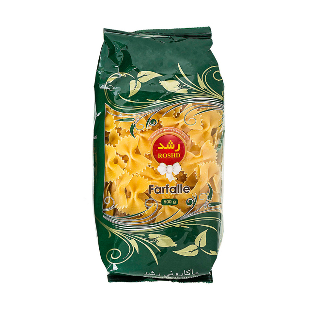 ماکارونی فرمی پروانه ای رشد 500 گرمی