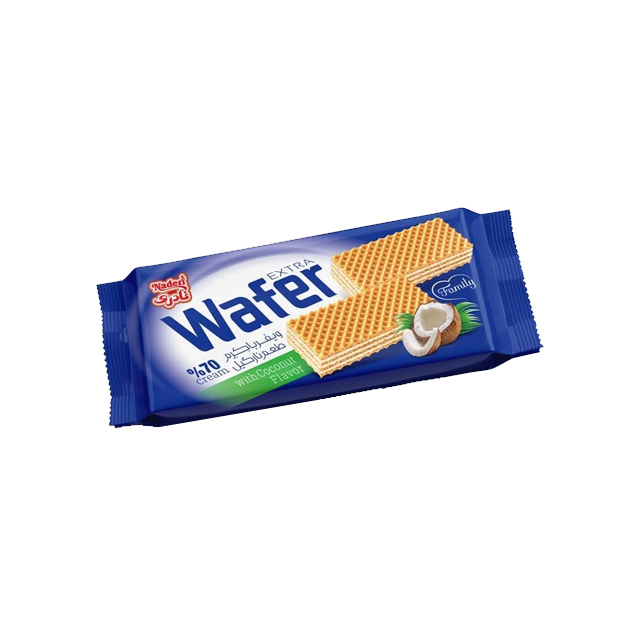 خرید ویفر اکسترا نارگیلی نادری 85 گرمی