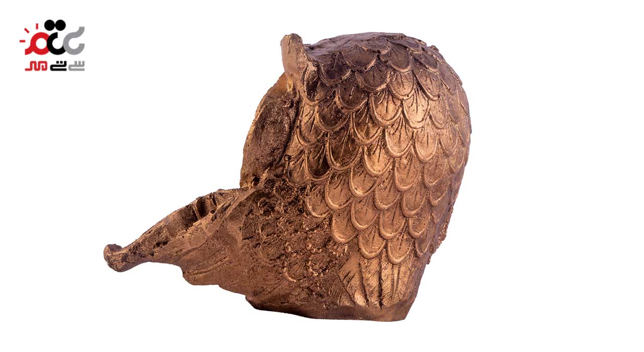 مجسمه پلی استر جغد نوازنده کد 855