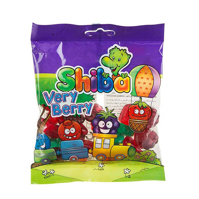 پاستیل میکس بری شیبا 90 گرمی