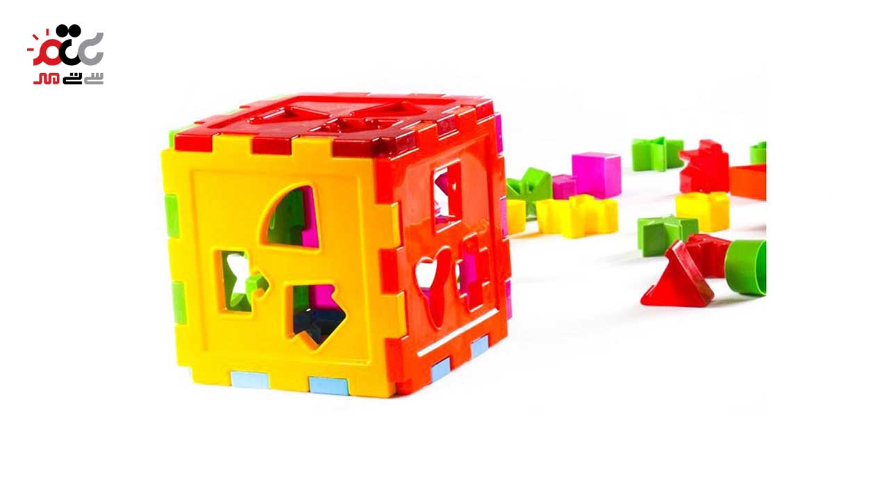 بازی آموزشی مدل مکعب اشکال کد 120