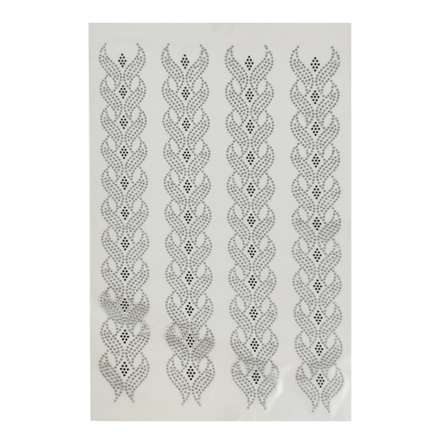 نگین حرارتی حاشیه 11 برلیان مهاجر کد H-3204
