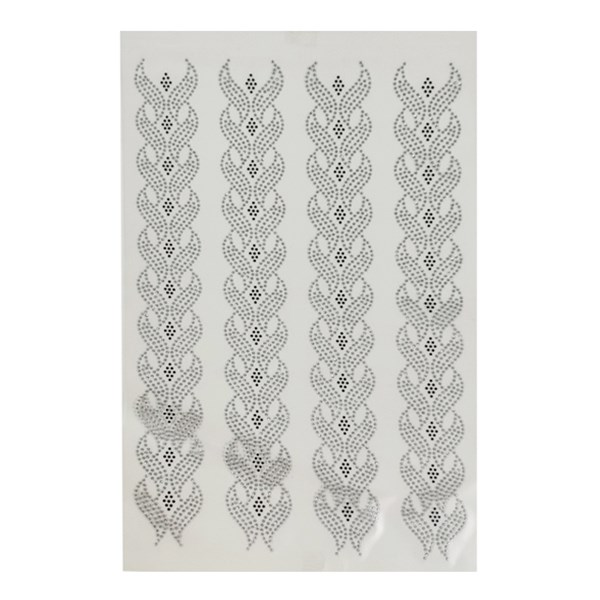 نگین حرارتی حاشیه 11 برلیان مهاجر کد H-3204