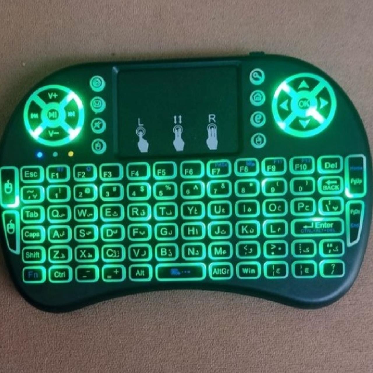 مینی کیبورد بیسیم با تاچ پد