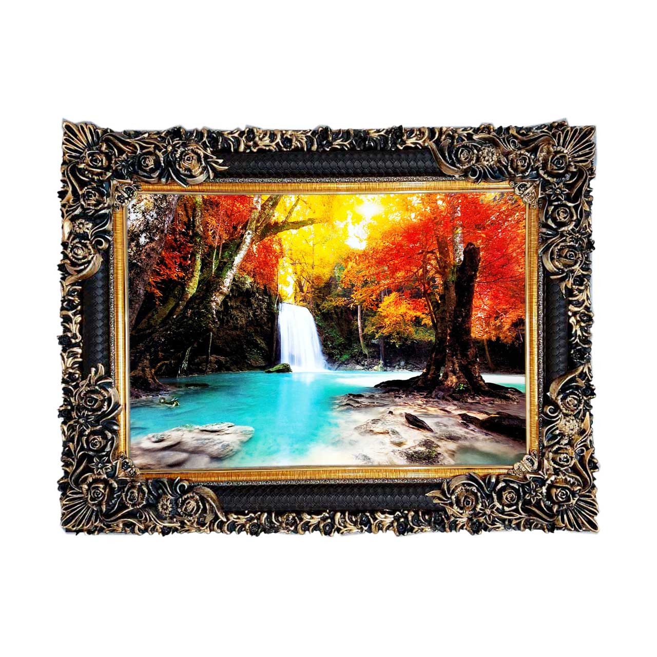 تابلو فرش با زیبا ترین قاب