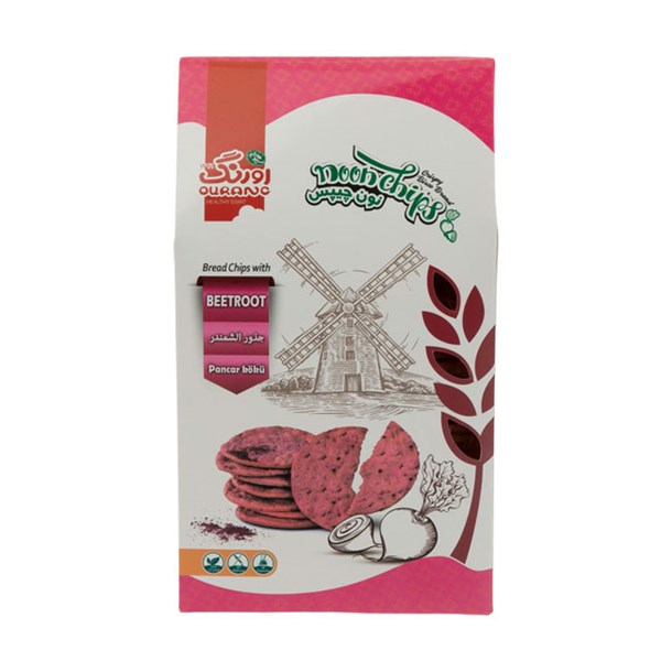 نان چیپس حاوی لبو و شیره انگور اورنگ 200 گرمی