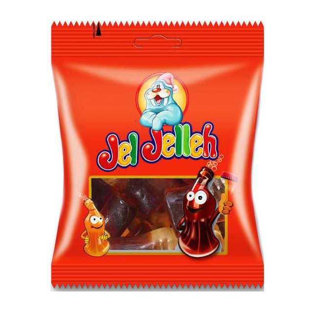 پاستیل ژل ژله مدل کولا 20 گرمی