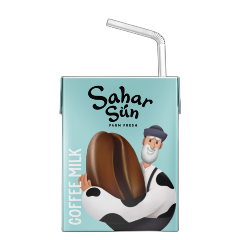 شیر قهوه  سحر سان 125 میلی لیتری