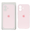 قاب سیلیکونی پاک کنی محافظ لنزدار اورجینال Apple iPhone 17 - صورتی روشن (پک دار) - NTC