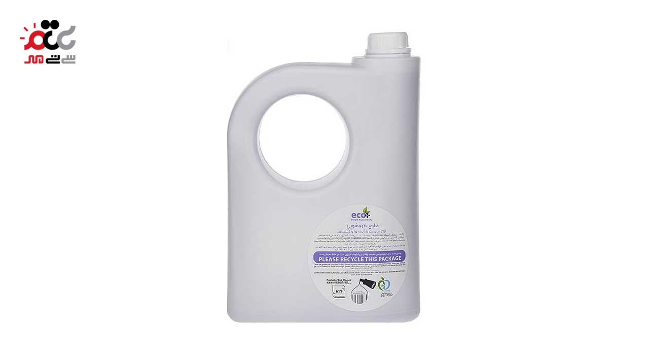 مایع ظرفشویی حاوی  آلوئه ورا  و گلیسیرین بنفش ایکو مویست 3750 میلی لیتری