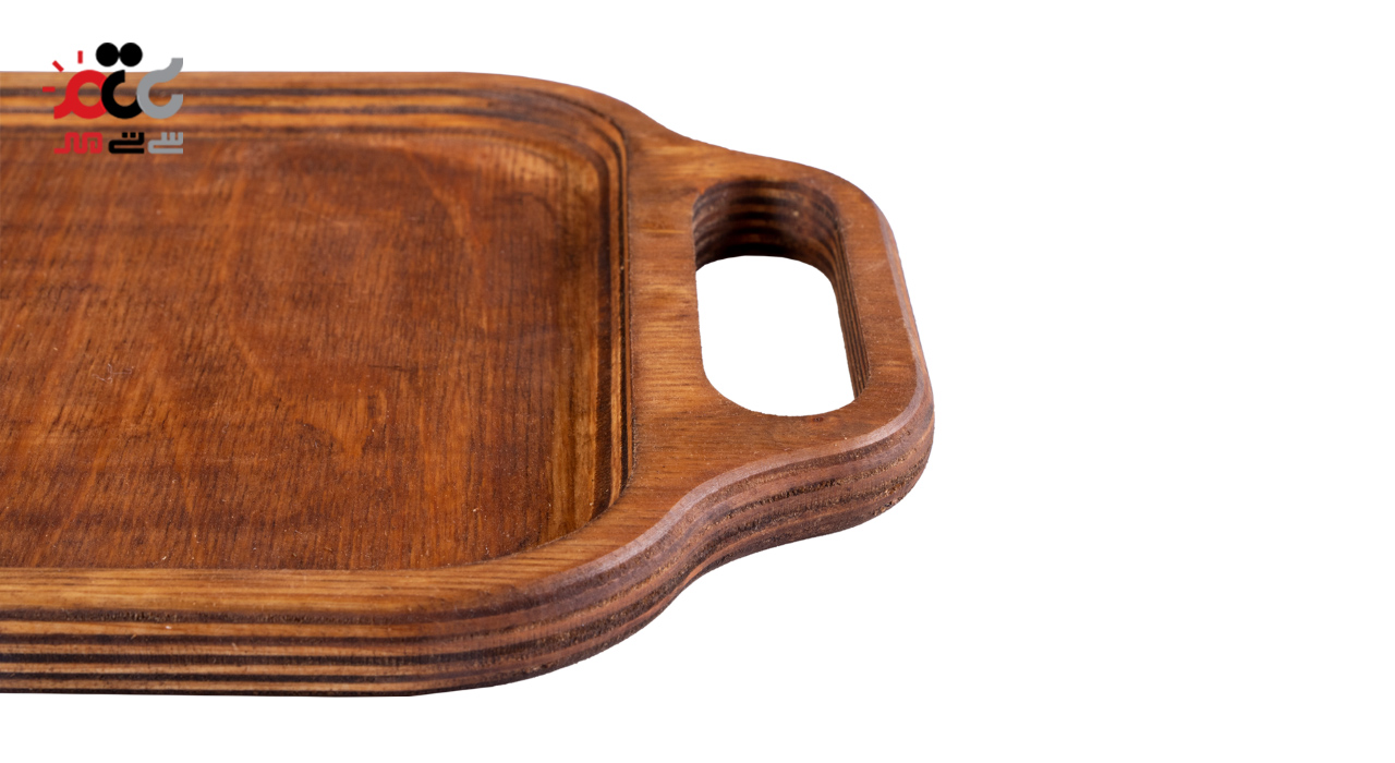 تخته سرو چوبی مدل کف تراش سایز بزرگ