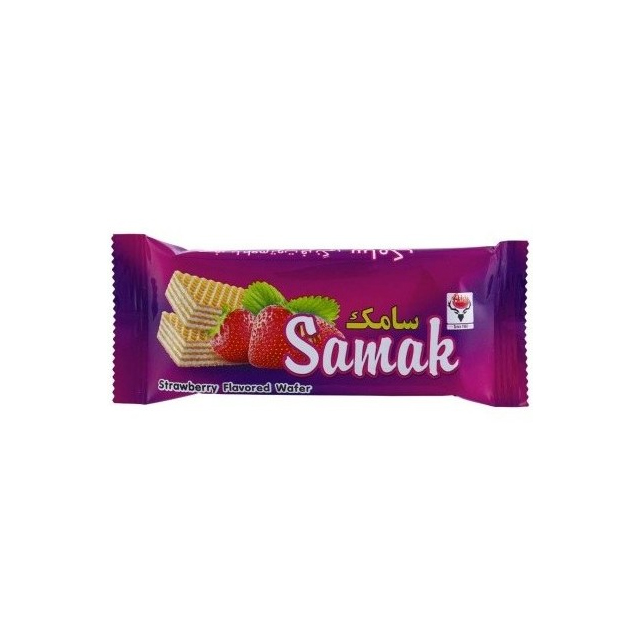 ویفر توت فرنگی سامک آدرین 20 گرمی