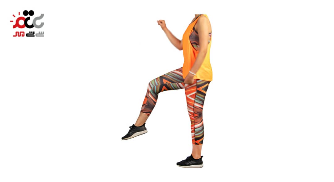 ست نیم تنه کاور و لگ چاپی زنانه