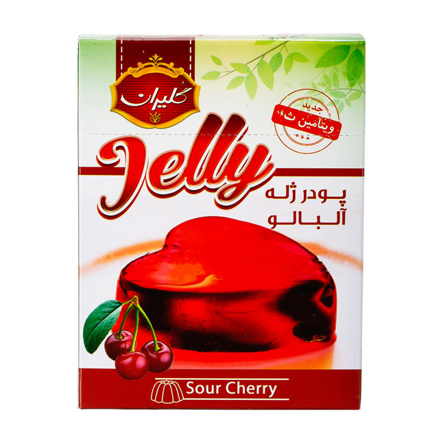 پودر ژله آلبالو گلیران 100 گرمی