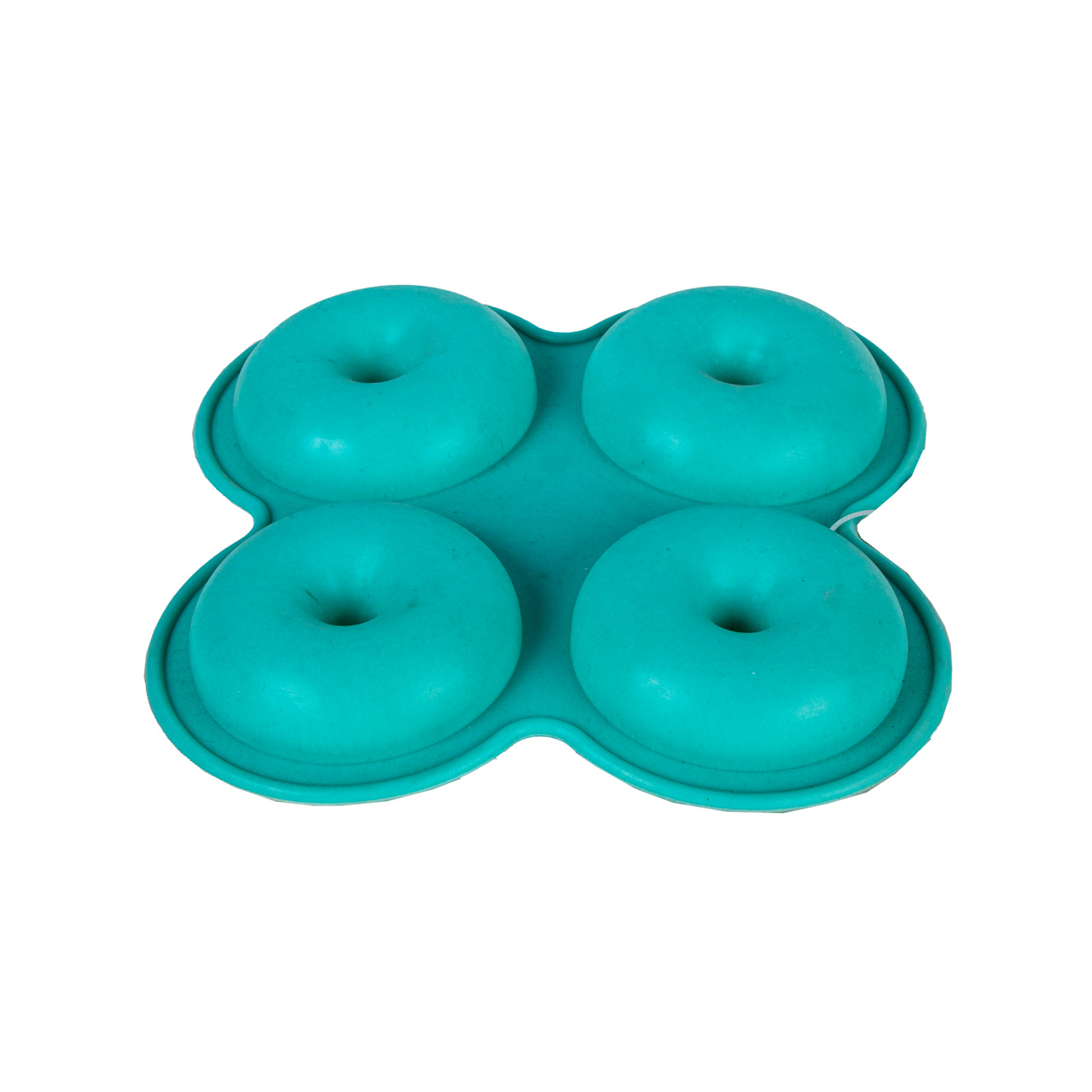 قالب کیک و ژله سیلیکونی مدل دونات 4 خانه