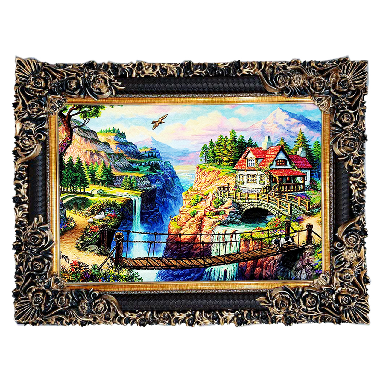 تابلو فرش طرح پل