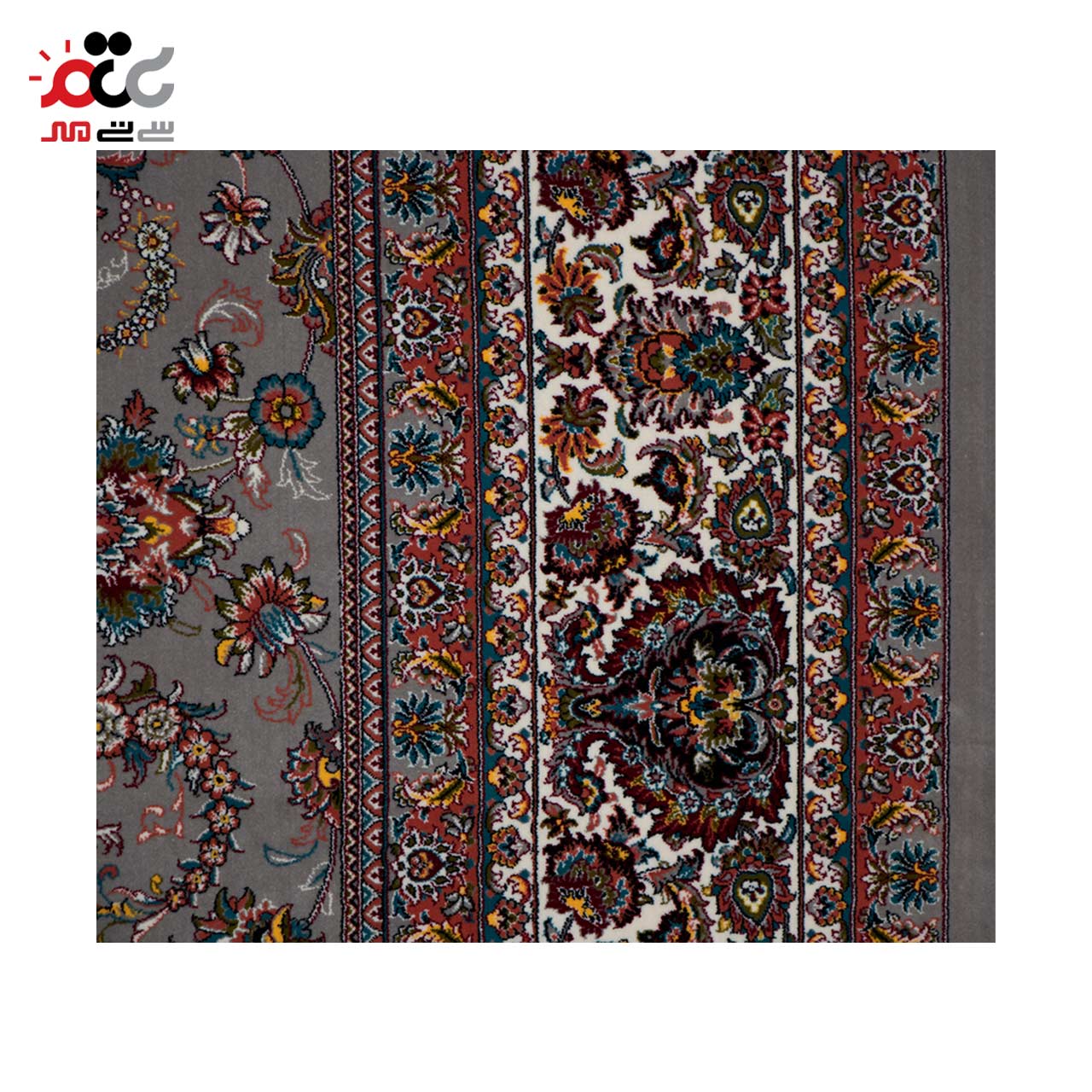 طرحی خاص در فرش دریا نیلی