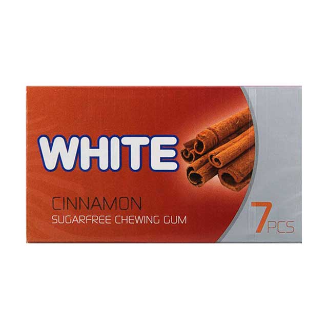 آدامس دارچین وایت مینو  بسته 7 عددی