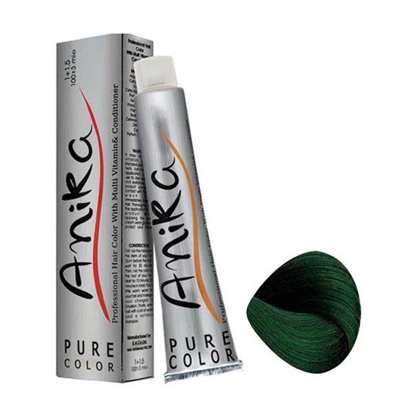 رنگ مو ضد قرمزی سبز سری Pure Color آنیکا شماره 002 حجم 100 میلی لیتری