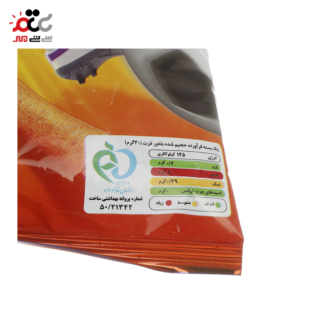 اسنک پنیری کاپیتان چاکلز 28 گرمی