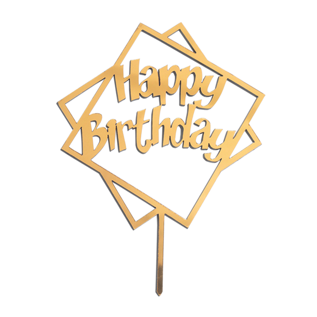 تاپر کیک طرح Happy Birthday کد 21