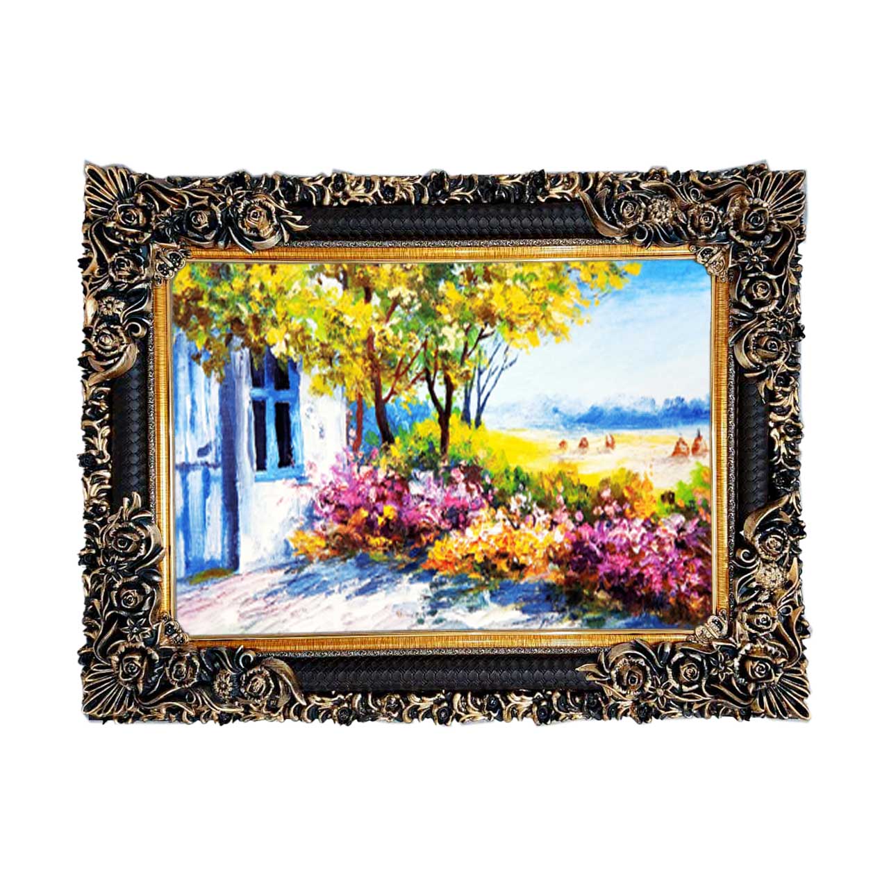 تابلو فرش با زیبا ترین قاب