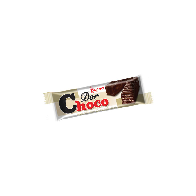ویفر با کرم و روکش کاکائویی شوکودر درنا 50 گرمی