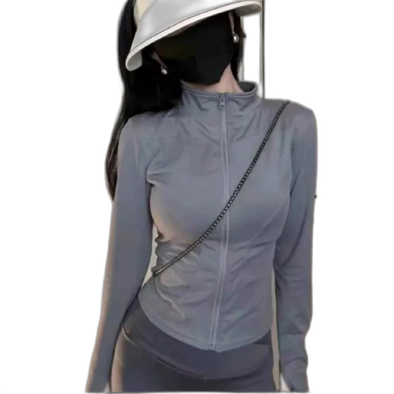 سویشرت وارداتی اسپاندکس زنانه فینگردار کد۸۹