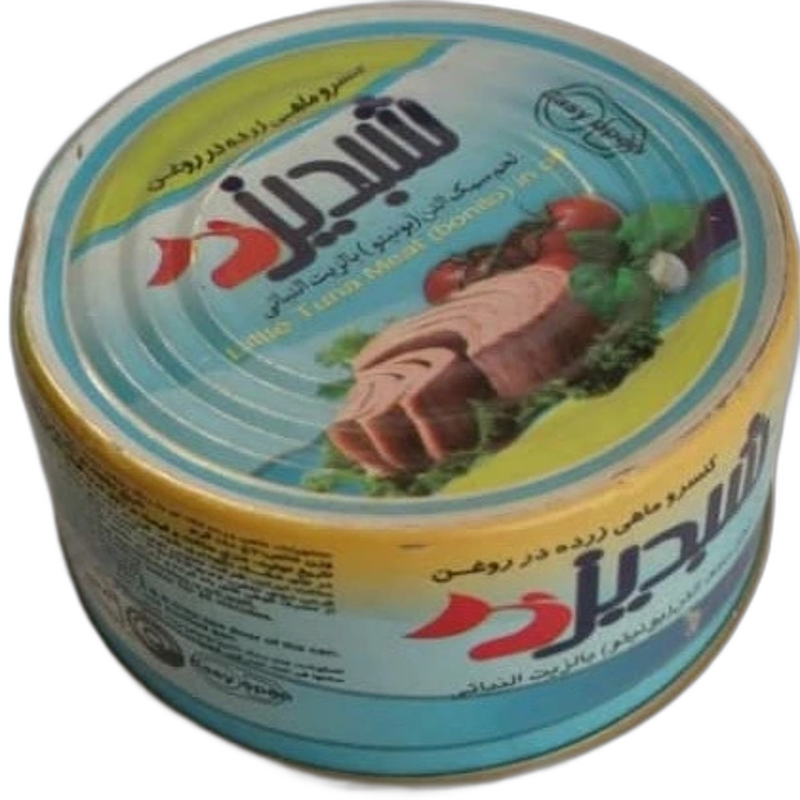 کنسرو تن ماهی شبدیز 180 گرمی