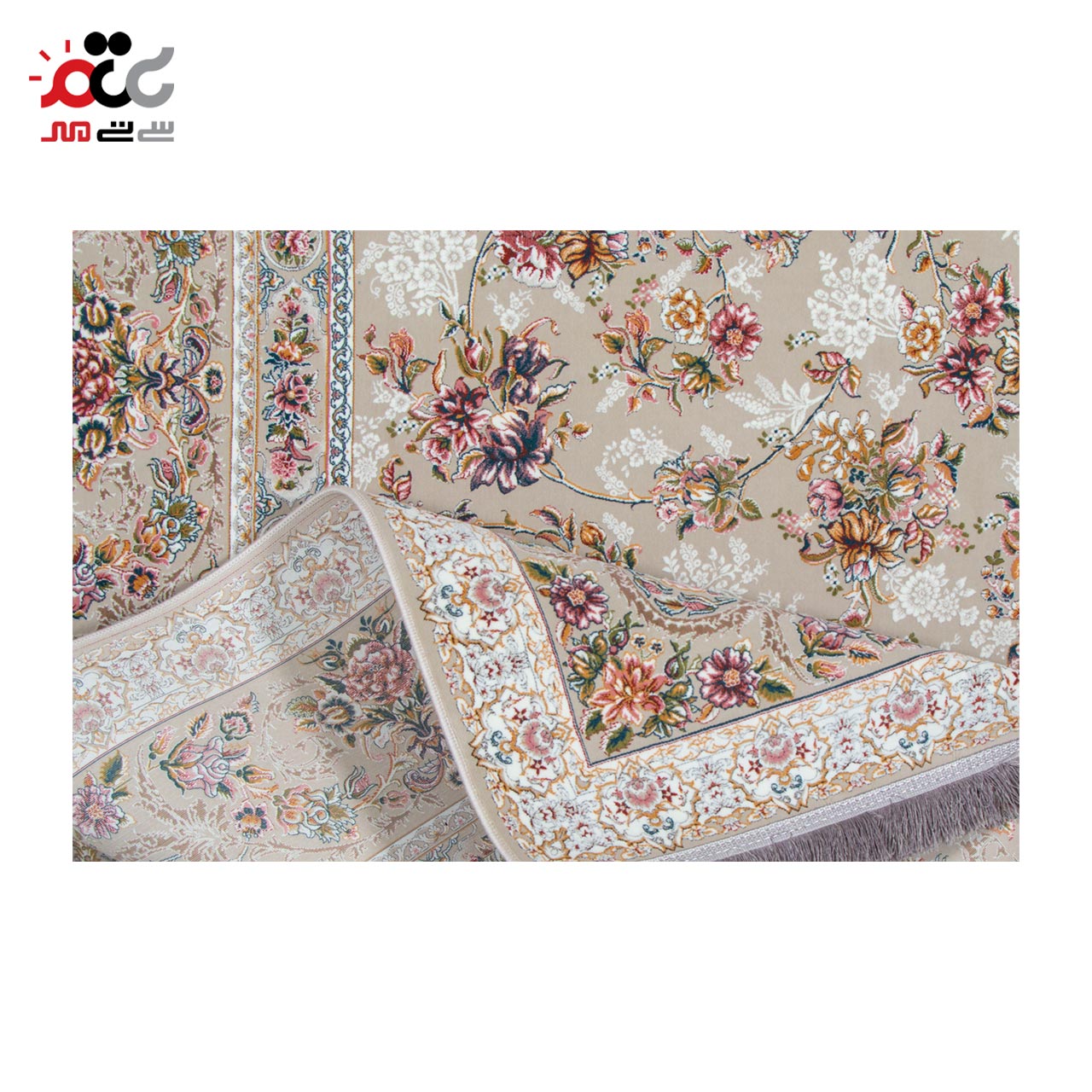 طرح زیبای فرش بهشت نقره ای 