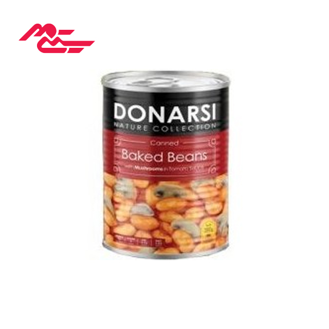 کنسرو لوبیا چیتی با قارچ دونارسی 380 گرمی
