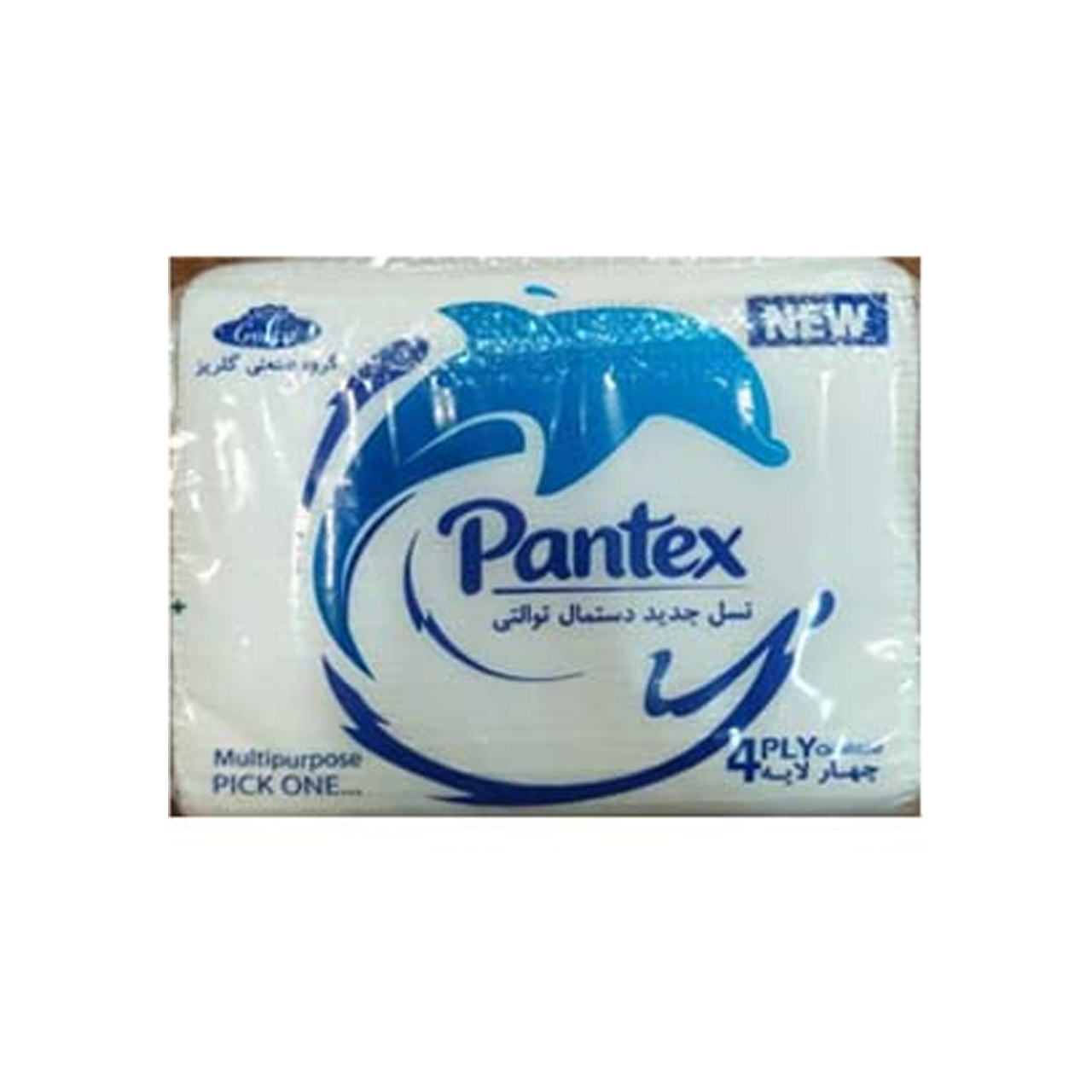 دستمال توالتی 4لایه پنتکس گلریز