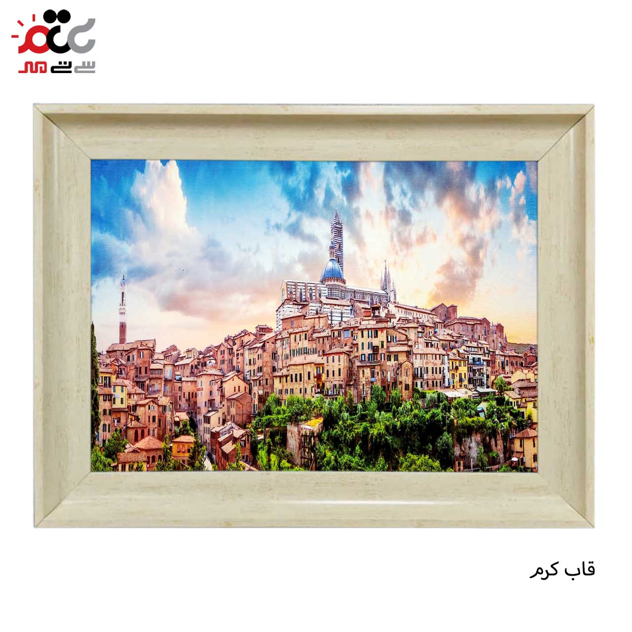 تابلو فرش طرح دار با قاب