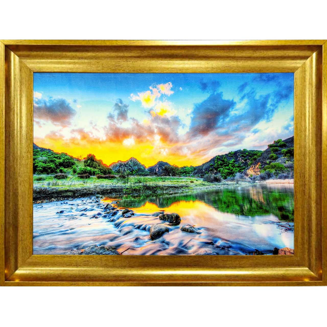 تابلو فرش با زیبا ترین قاب