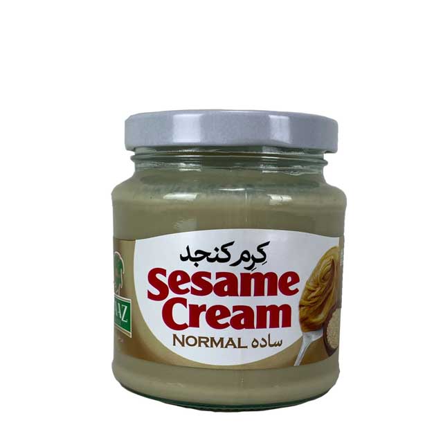 کرم کنجد ساده باز 310 گرمی