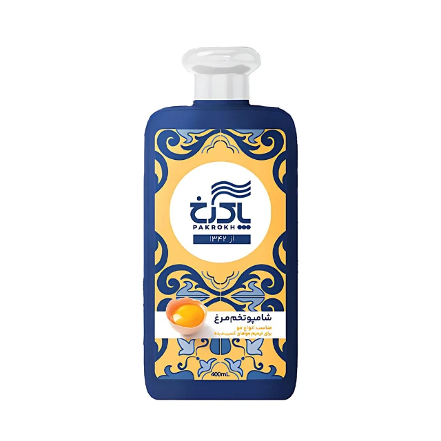 شامپو مو پاک رخ مدل تخم مرغی مناسب برای انواع مو حجم 400 میلی لیتری