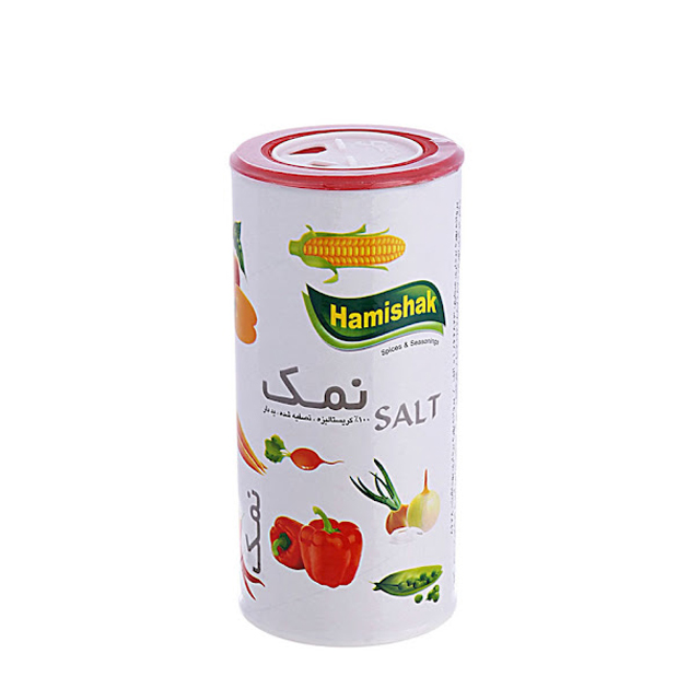 نمک یددار همیشک 700 گرمی