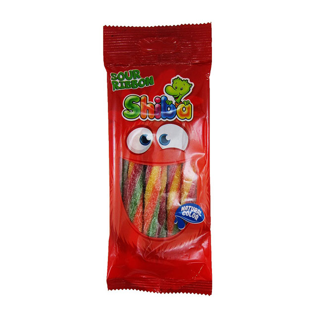 پاستیل پیچی مغزدار شکری شیبا 90 گرمی