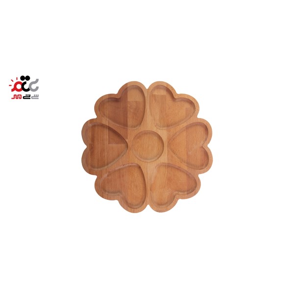 اردور خوری چوبی مدل قلب 7 خانه