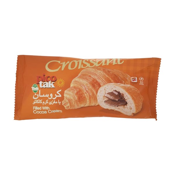 کروسان با مغزی کرم کاکائو پیکوتک 60 گرمی