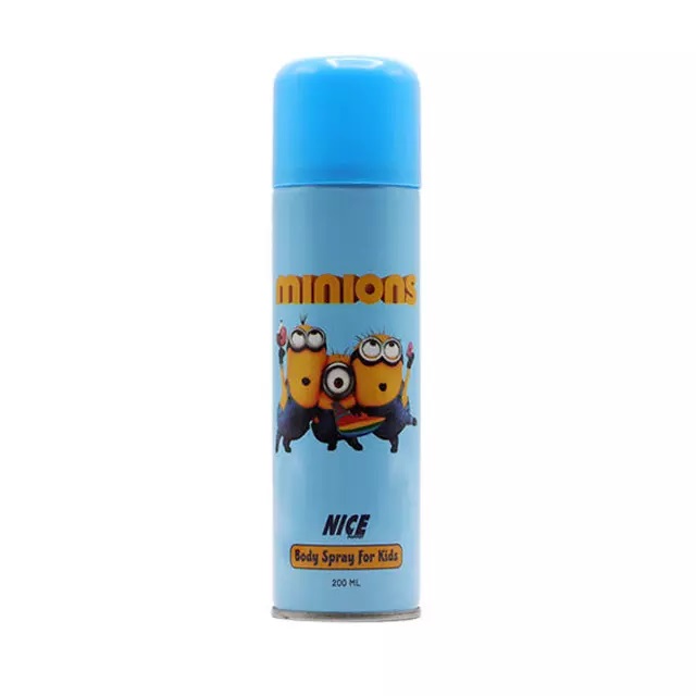 اسپری خوشبو کننده بدن کودک نایس پاپت مدل Minions حجم 200 میلی لیتری