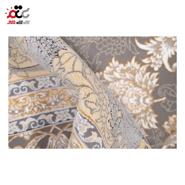 فرش ماشینی طرح سیلور کد 1436