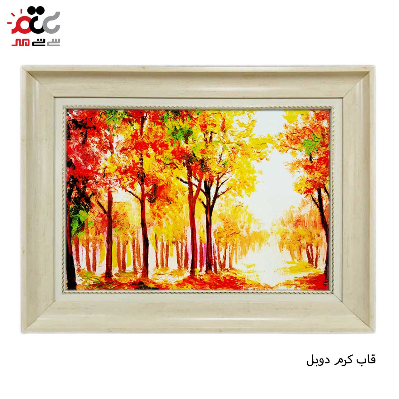 تابلو فرش طرح دار با قاب