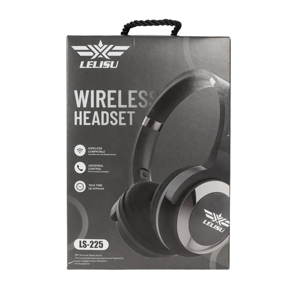 هدفون بی سیم LELISU مدل LS-225 - مشکی- BSA