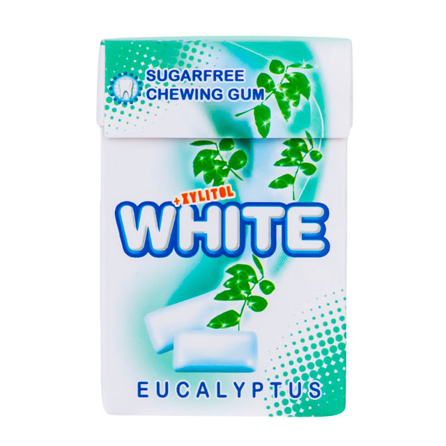 آدامس اکالیپتوس جعبه ای وایت 25 گرمی