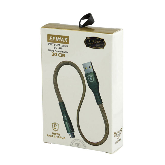 کابل کوتاه میکرو یو اس بی فست شارژ اپی مکس مدل EC_04