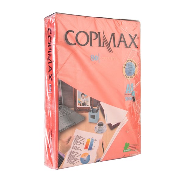 کاغذ قرمز کپی مکس سایز A4 بسته 500 عددی