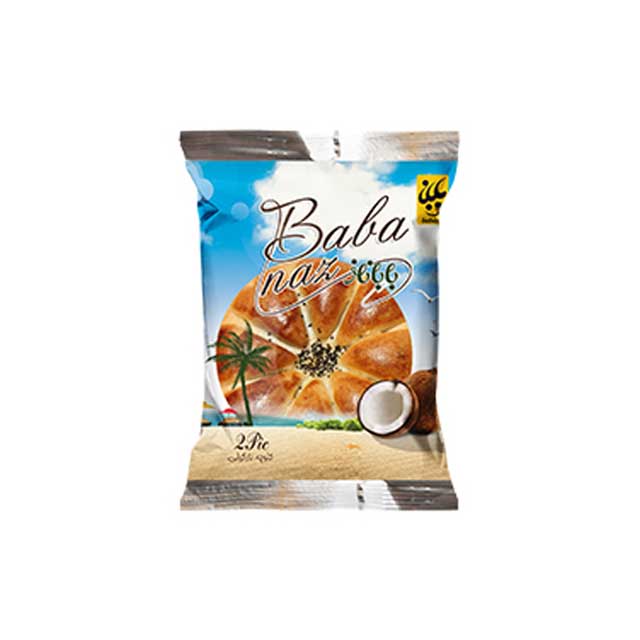 کلوچه نارگیلی بابانا 75 گرمی